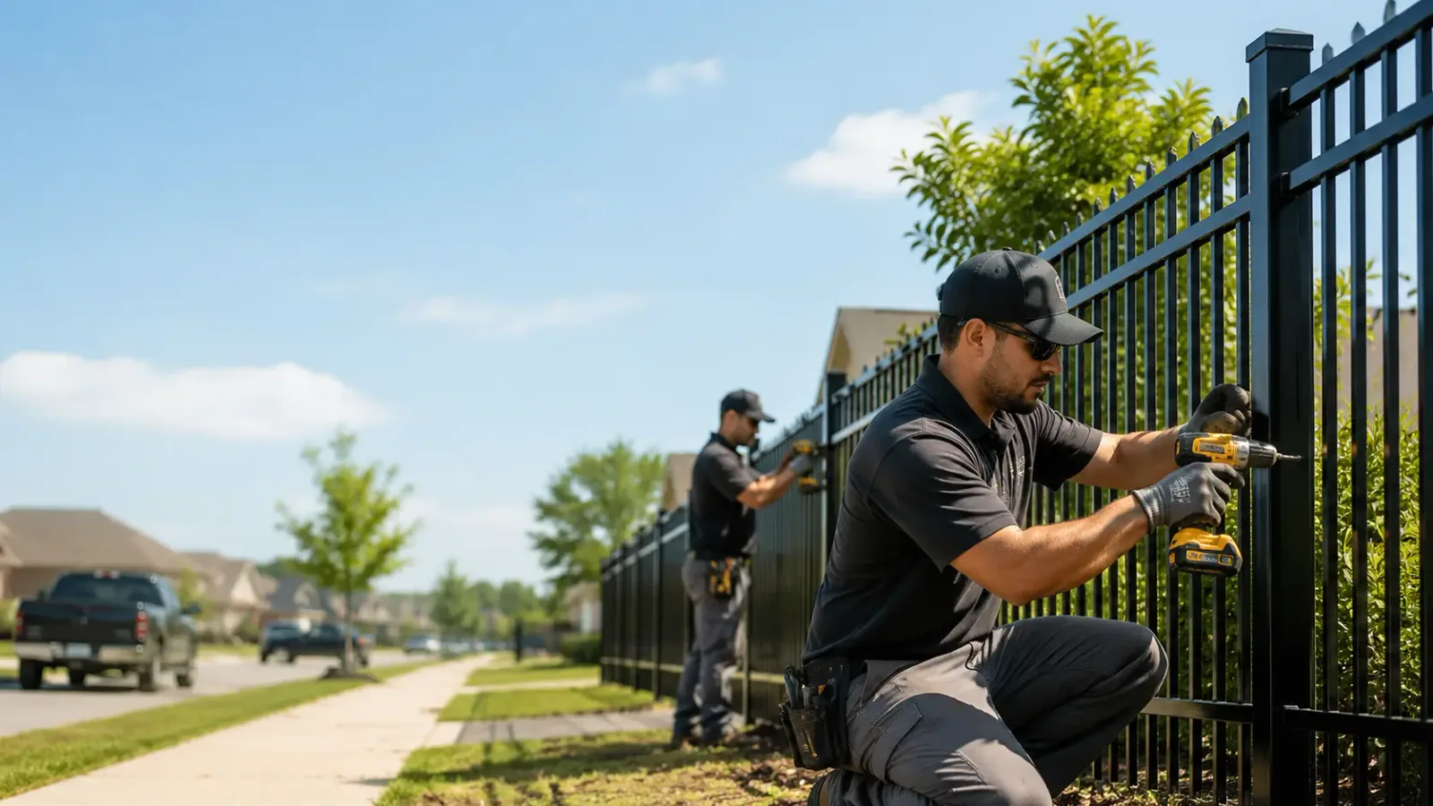 Metal Fence Installation in Bridgman, MI